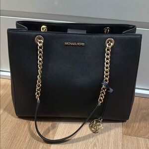 Michael Kors Black Tote Bag